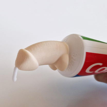 🤣 Hilarious "Surprise Squirt" Penis Toothpaste Dispenser