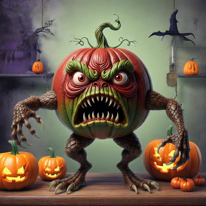 🎃Mutant Pumpkin Monster Figurine