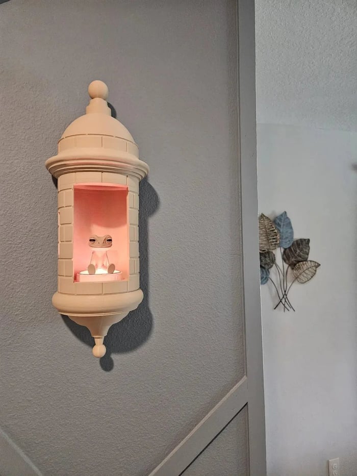 🐸CPuerto Rican Garita Wall Coqui Lamp