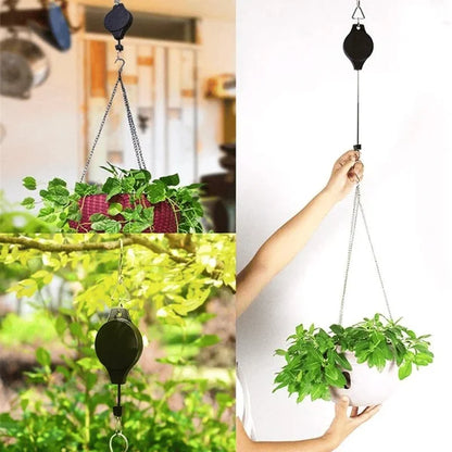 💥Blowout Sale 40% OFF🌳Plant Pulley Set For Garden Baskets Pots, Birds Feeder