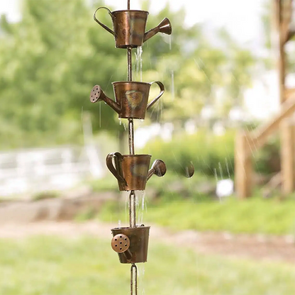 🔥NEW ARRIVAL🔥Rain Chain Metal Garden Art Gift for Mom🦋