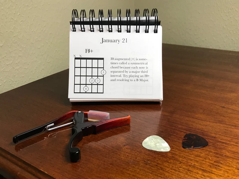 ✨Special Gift-🎸-365 Days Guitar Chords Calendar📅