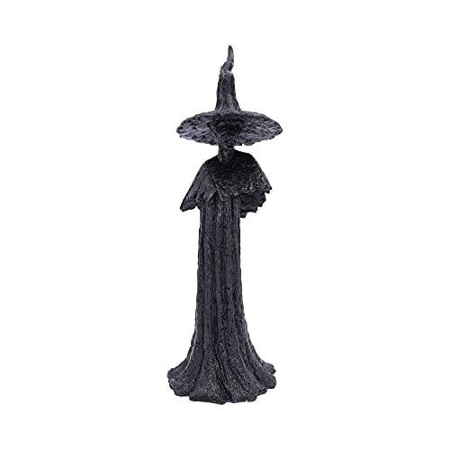 🔥LAST DAY 49% OFF - 🧙‍♀️💫Handmade Black Witch Statue: The Guardian of Your Home