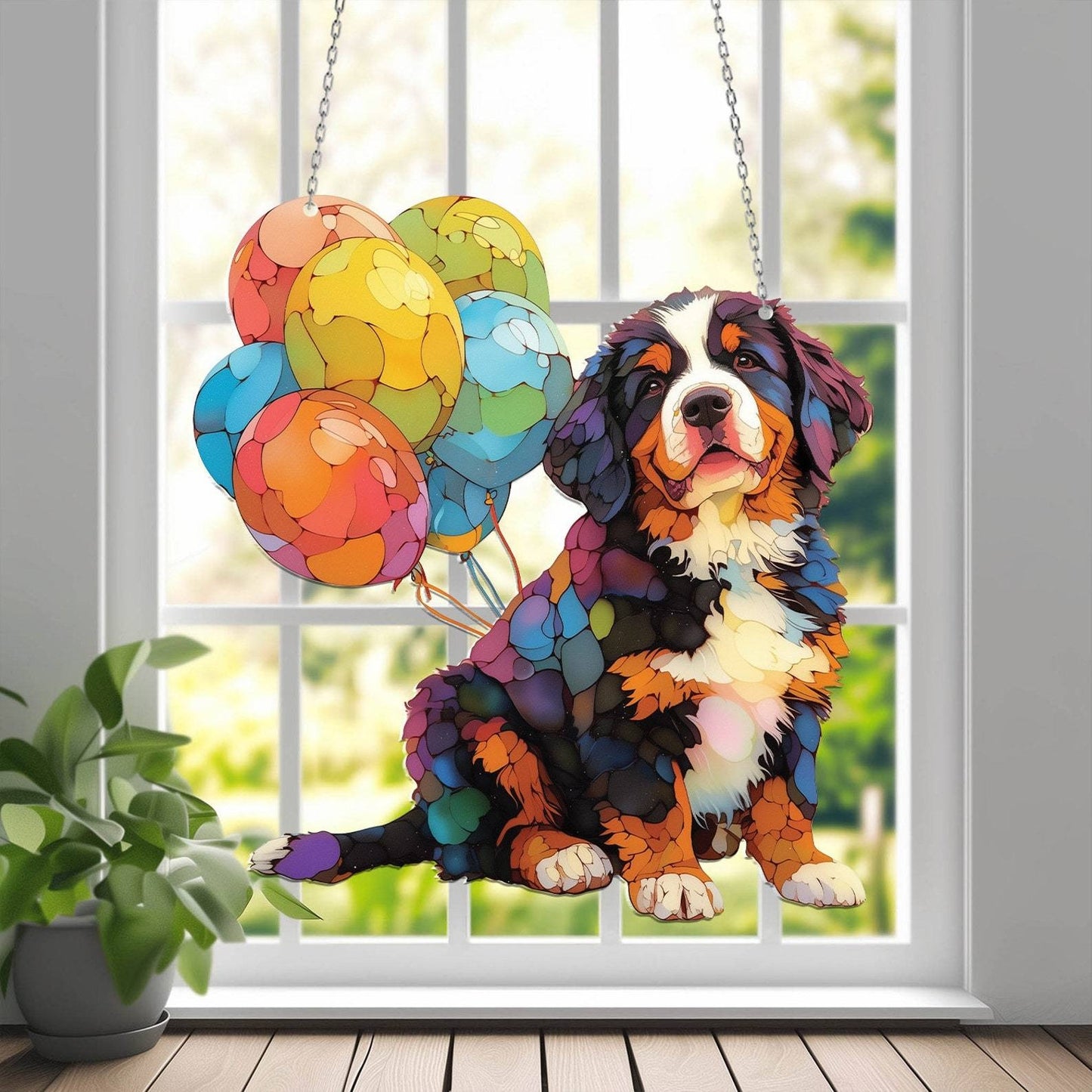 🐶Dog Window Hanging