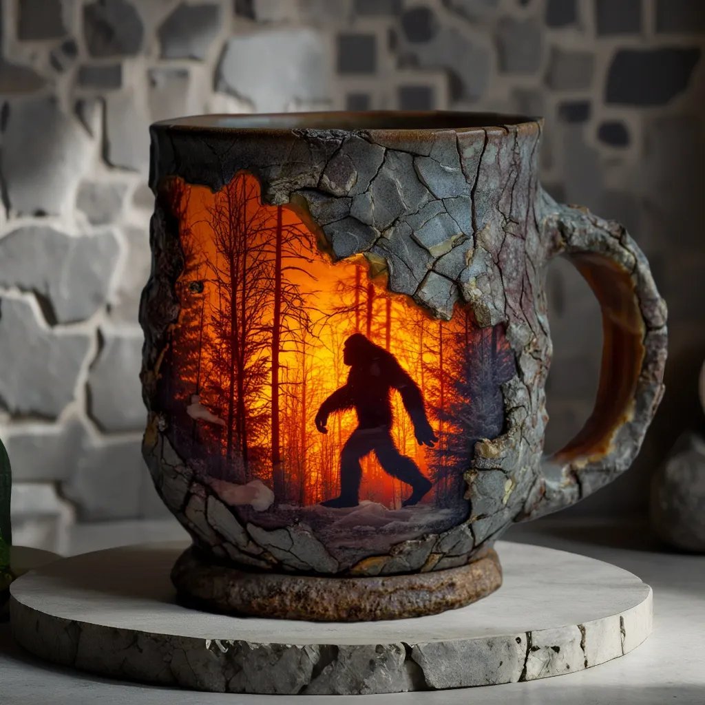 Bigfoot Forest Fire Mug🦍💥