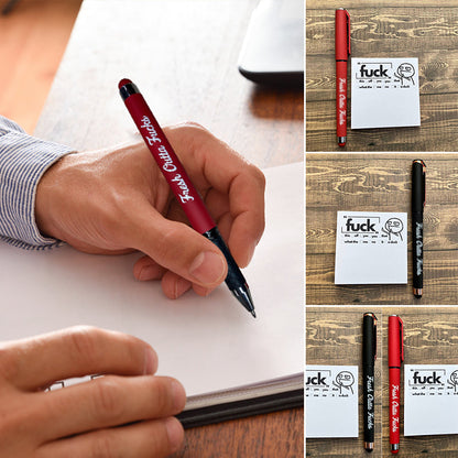 💝 Fresh Outta Fucks Pad and Pen