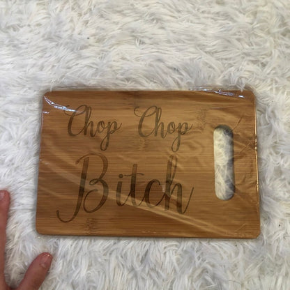 🎁Chop Chop Bitch - Funny Cutting Board🤣