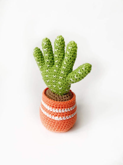 🤣Funny Cactus With Movable Fingers