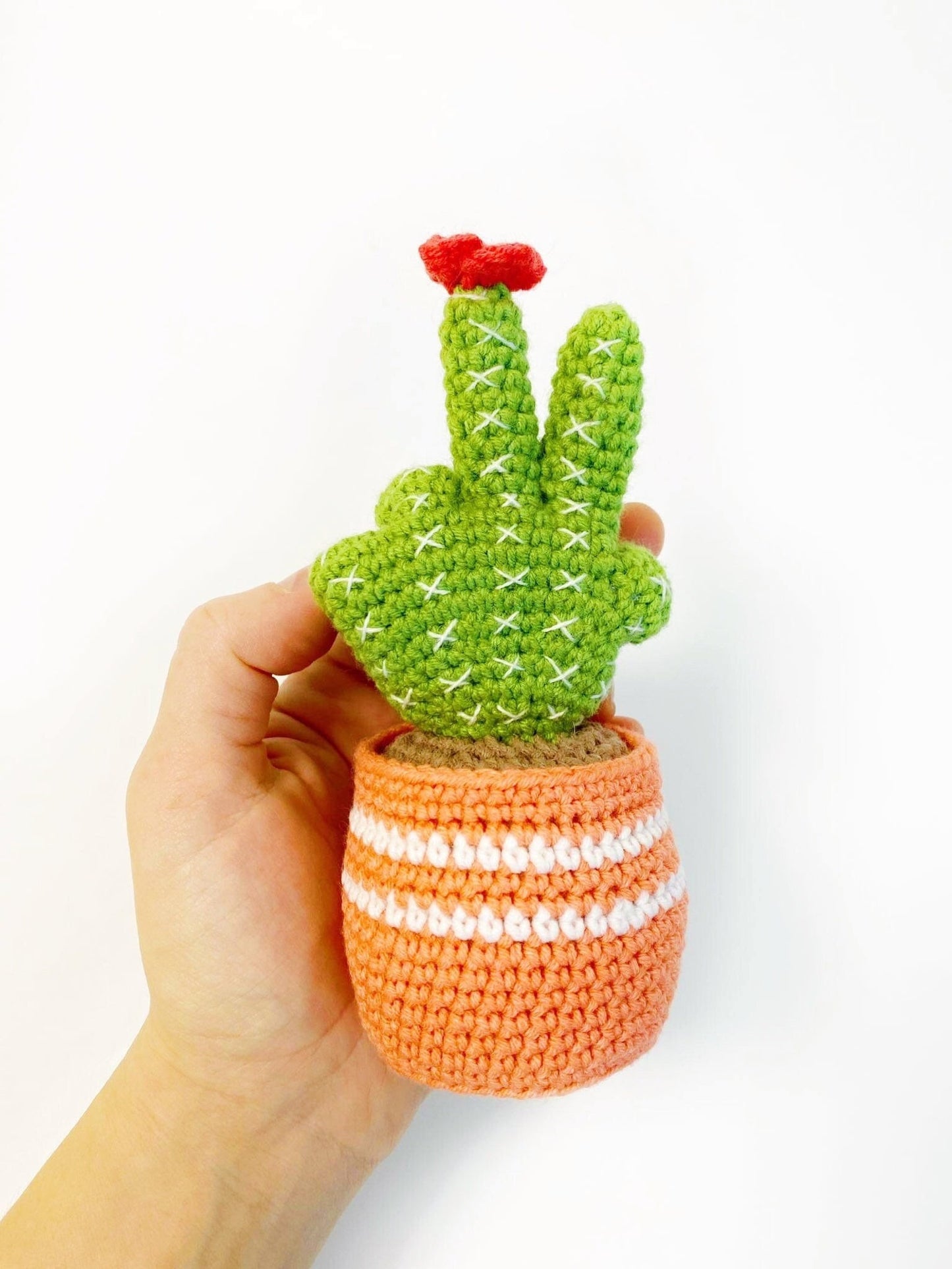 🤣Funny Cactus With Movable Fingers