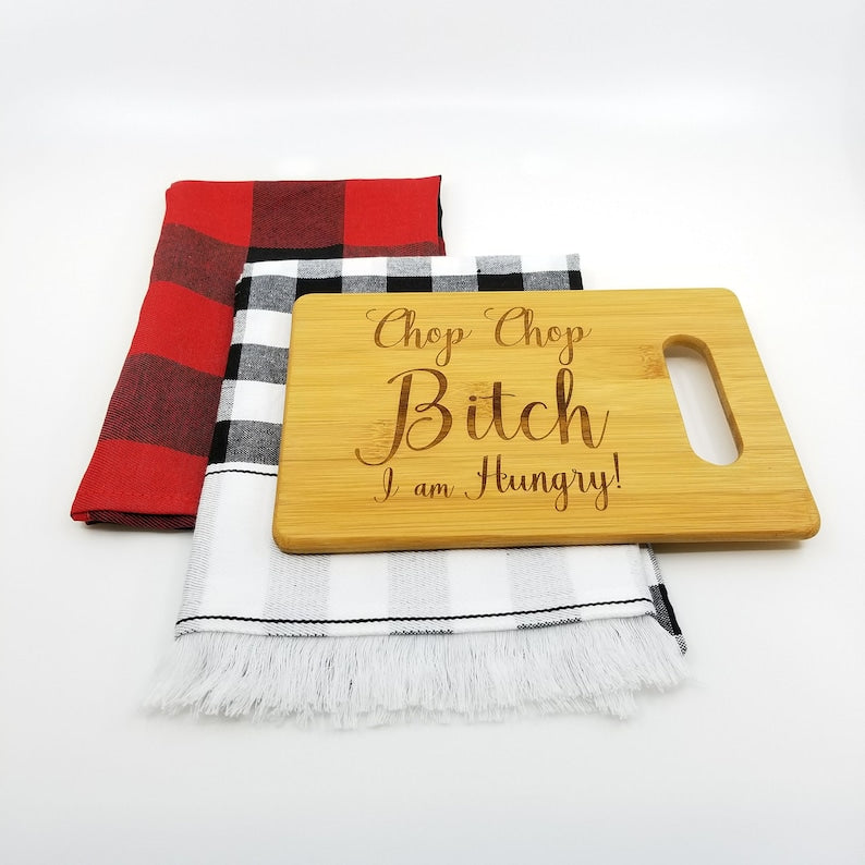 🎁Chop Chop Bitch - Funny Cutting Board🤣