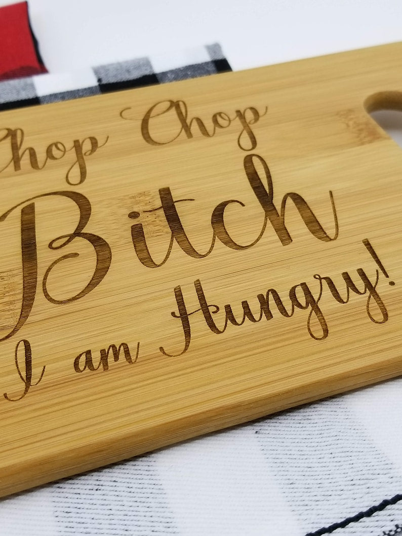 🎁Chop Chop Bitch - Funny Cutting Board🤣