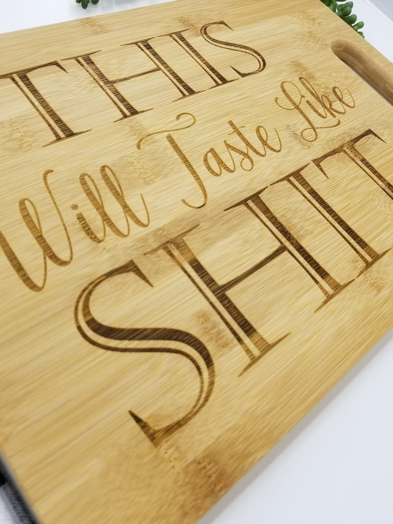 🎁Chop Chop Bitch - Funny Cutting Board🤣