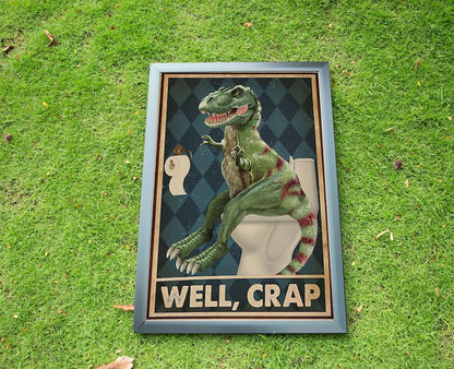 Funny Animal Poste -Vintage Bathroom Wall Art