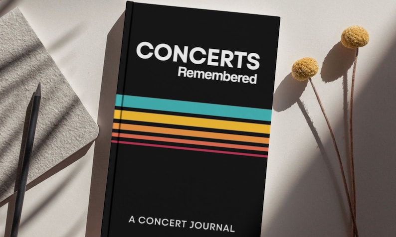 🎼Concert Journal | Track Favorite Concerts