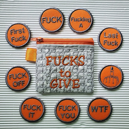 🤣Big Bag of F*cks to Give Zipper Pouch