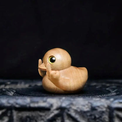 🤣🦆Funny Handmade Middle Finger Duck