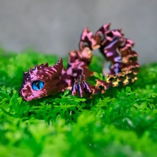 🏆LAST DAY SALE 49% OFF🐉3D-Printed Articulated Crystal Dragon