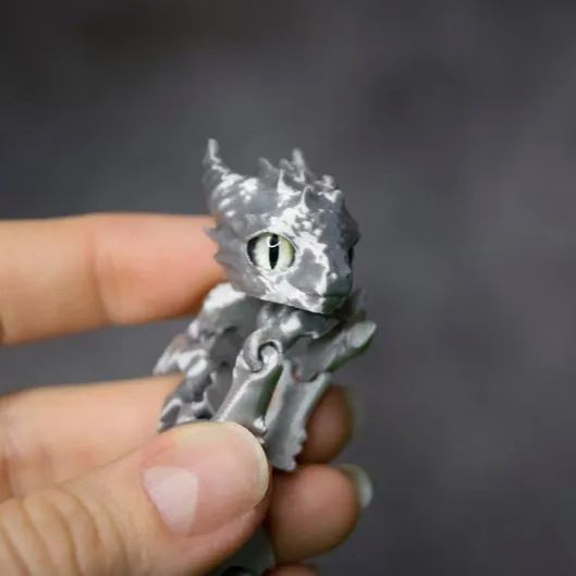 🏆LAST DAY SALE 49% OFF🐉3D-Printed Articulated Crystal Dragon