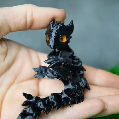 🏆LAST DAY SALE 49% OFF🐉3D-Printed Articulated Crystal Dragon