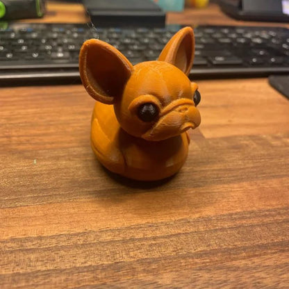 🤣Middle Finger French Bulldog Duck