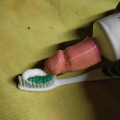 🤣 Hilarious "Surprise Squirt" Penis Toothpaste Dispenser