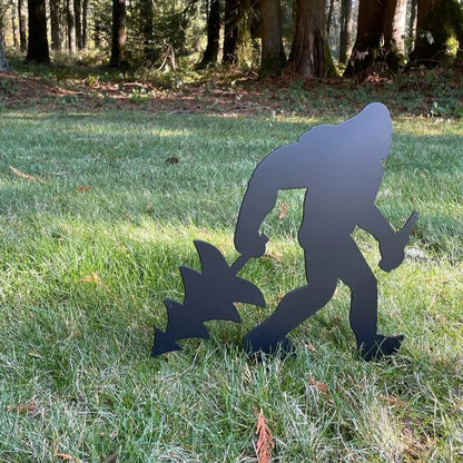 Bigfoot Garden Stake
