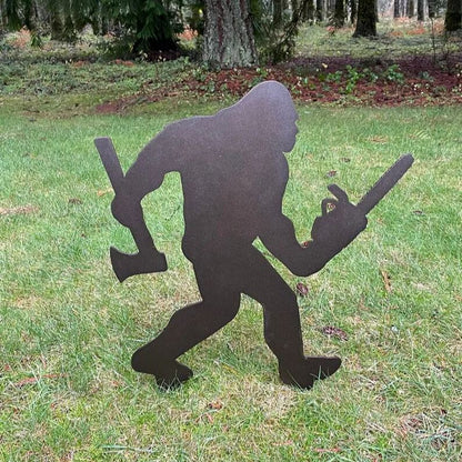 Bigfoot Garden Stake