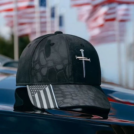 ✝️Adjustable Jesus 3 Nail Cross Hat🎁