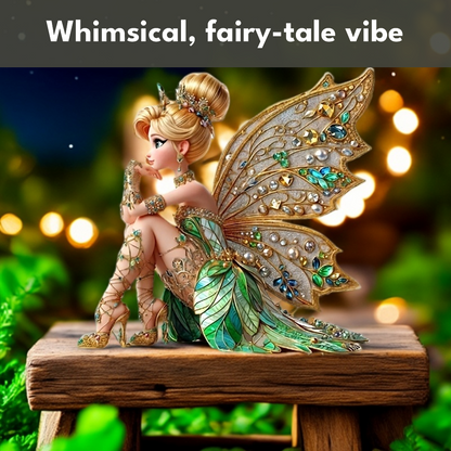 Enchanted Fairy Christmas Figurine 🧚‍♀️🎄