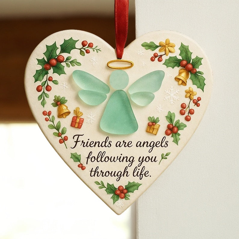 Heart - Shaped Memorial & Friendship Ornaments 🎄❤️