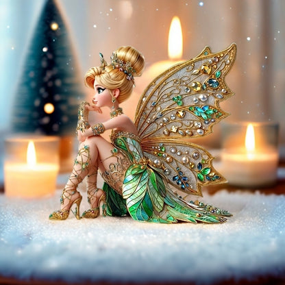 Enchanted Fairy Christmas Figurine 🧚‍♀️🎄