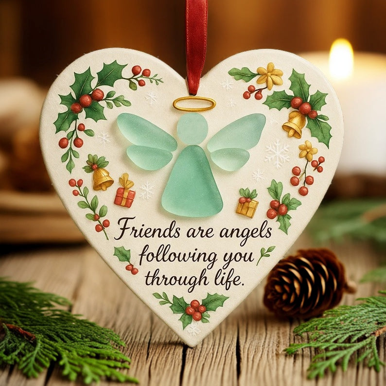 Heart - Shaped Memorial & Friendship Ornaments 🎄❤️