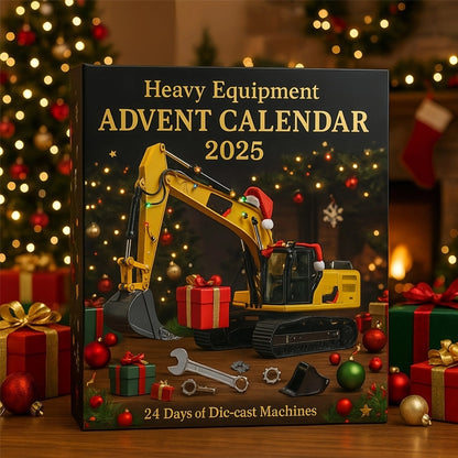 Heavy Equipment Advent Calendar 2025 🚜🎄