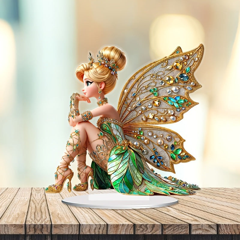 Enchanted Fairy Christmas Figurine 🧚‍♀️🎄