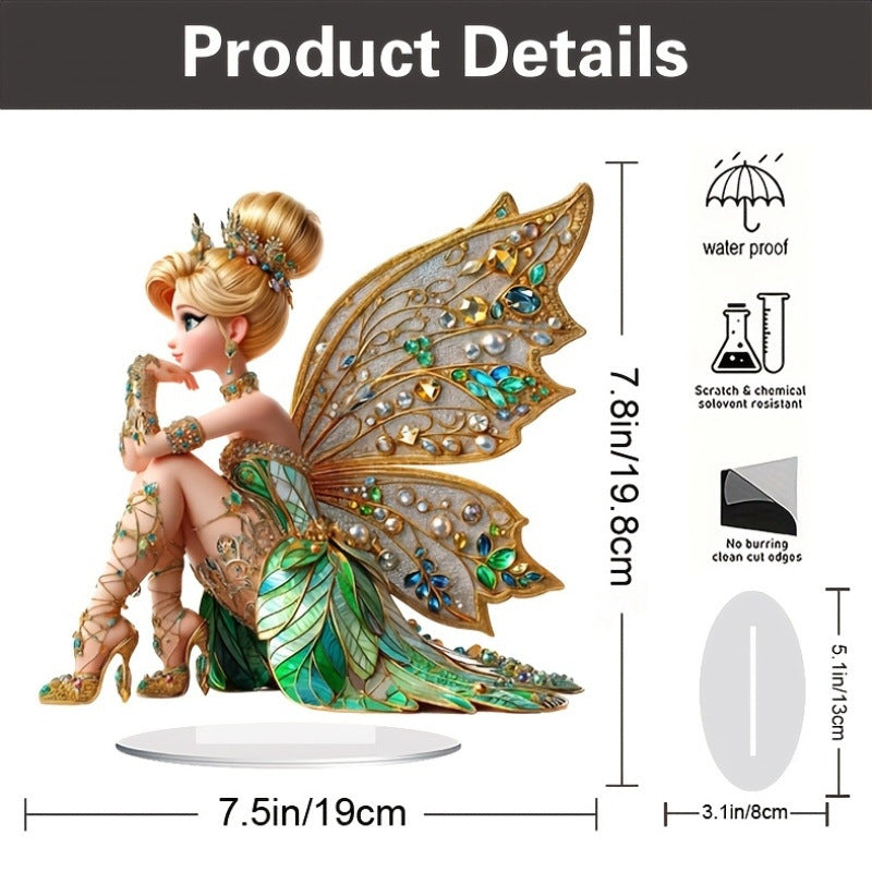Enchanted Fairy Christmas Figurine 🧚‍♀️🎄