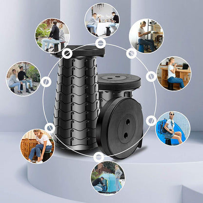 🎁New Year Hot Sale💥 2023 Upgraded Retractable Folding Stool