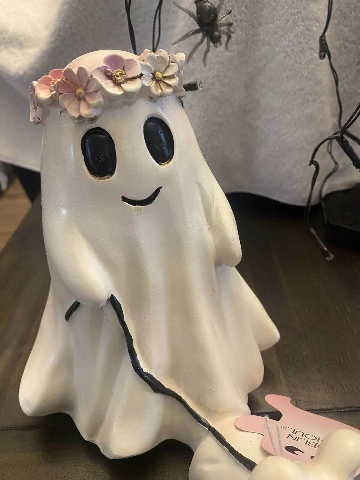 🎃2024 Halloween Ghost Walking Dog Statue👻